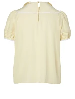 Silk Lace Top