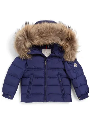 Boys New Byron Down Coat With Fur Hood