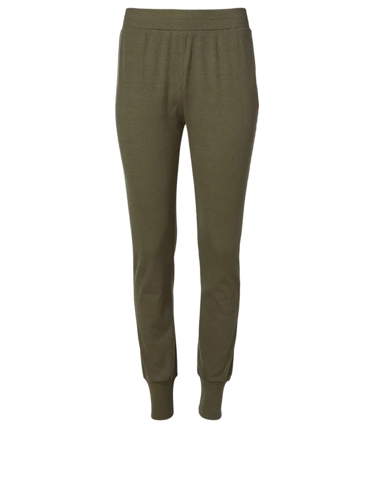 Lyla Ribbed Jogger Pants