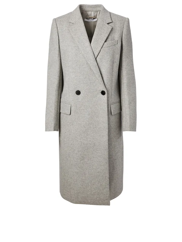 Wool And Cashmere Long Coat