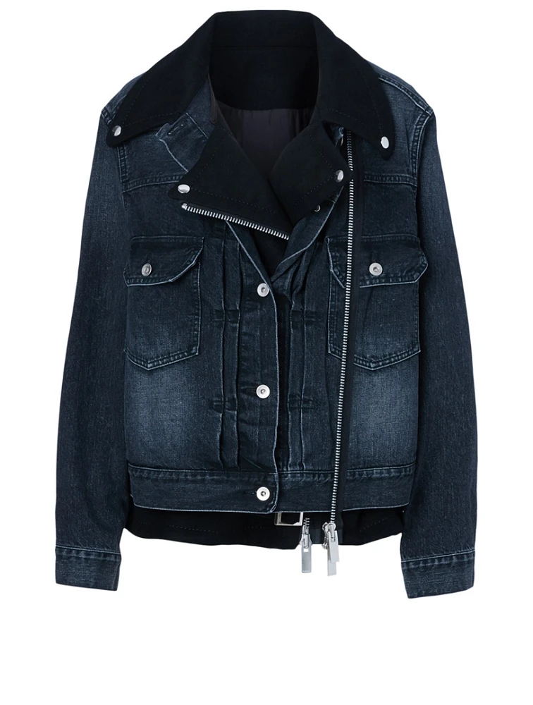 Denim Moto Jacket