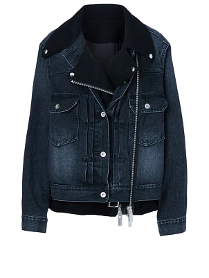 Denim Moto Jacket