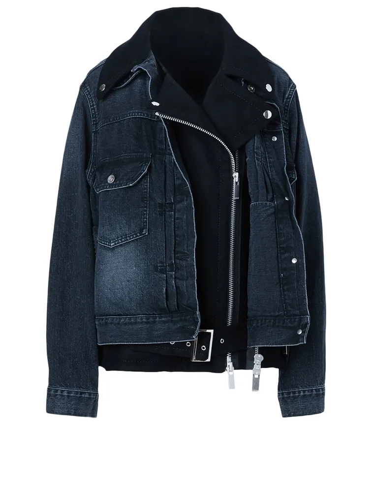 Denim Moto Jacket