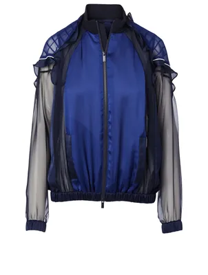 Check Blouson Jacket