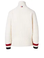 Wool Waffle Stitch Sweater