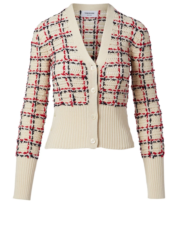 Cotton Crochet Cardigan