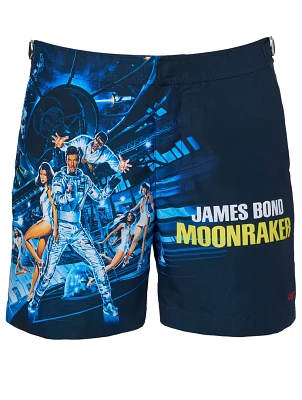 007 Bulldog Moonraker Mid-Length Swim Shorts
