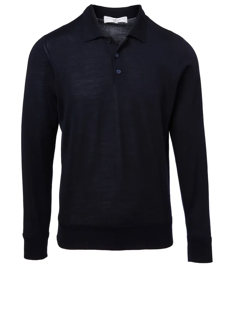 007 Thunderball Long-Sleeve Polo Shirt