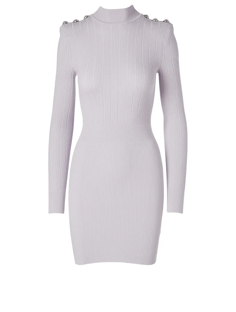 Long-Sleeve Mini Dress