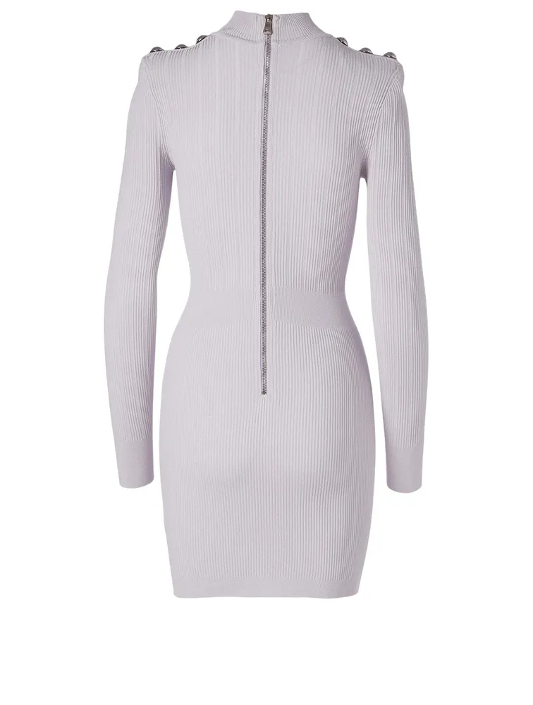 Long-Sleeve Mini Dress