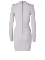 Long-Sleeve Mini Dress