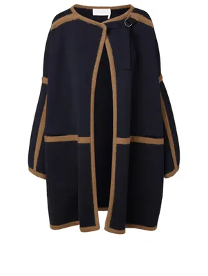 Wool Cape Coat