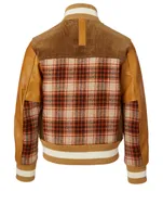 Wool And Leather Jacket