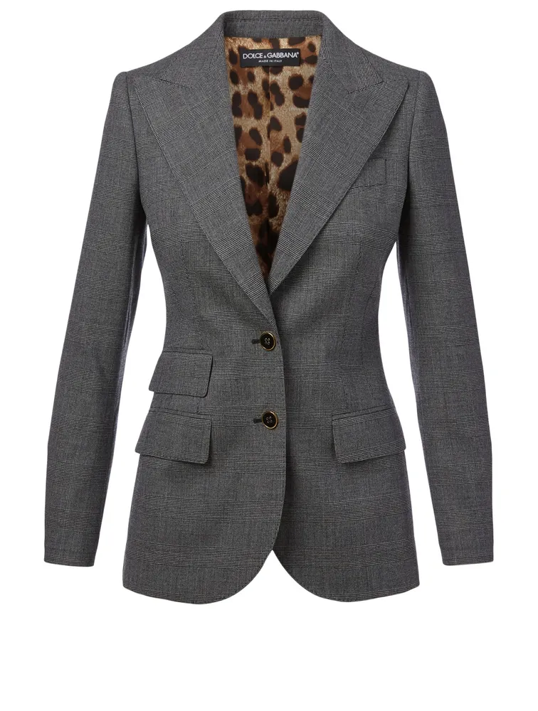 Wool Stretch Blazer