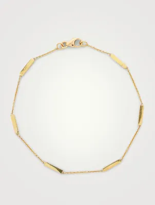 Gold Bar Bracelet