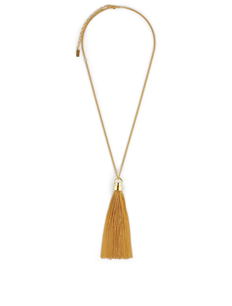 Tassel Drop Necklace