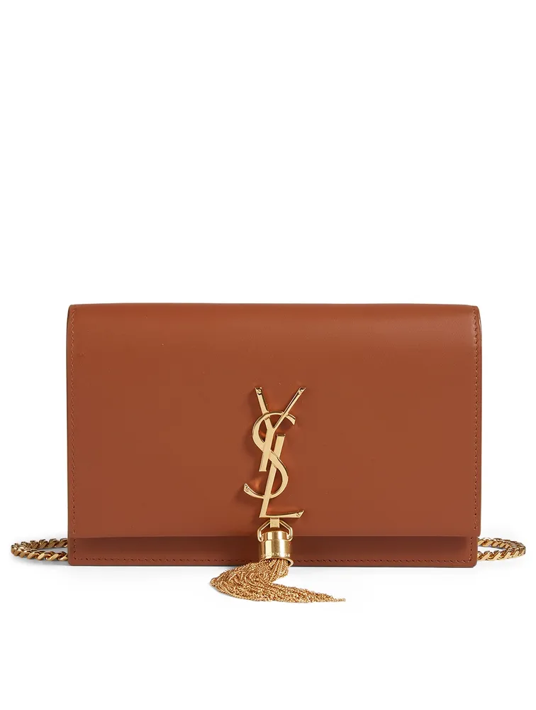 Kate YSL Monogram Leather Chain Wallet Bag