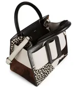 Bobby 23 Calf Hair Patchwork Top Handle Bag