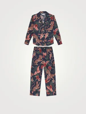 Soleia Cotton Long Pajama Set