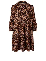 Tiana Mini Dress Leopard Print