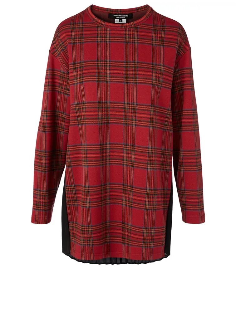 Cotton Top Tartan Check Print