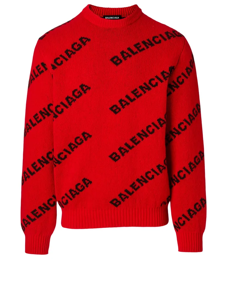 Wool Logo Sweater