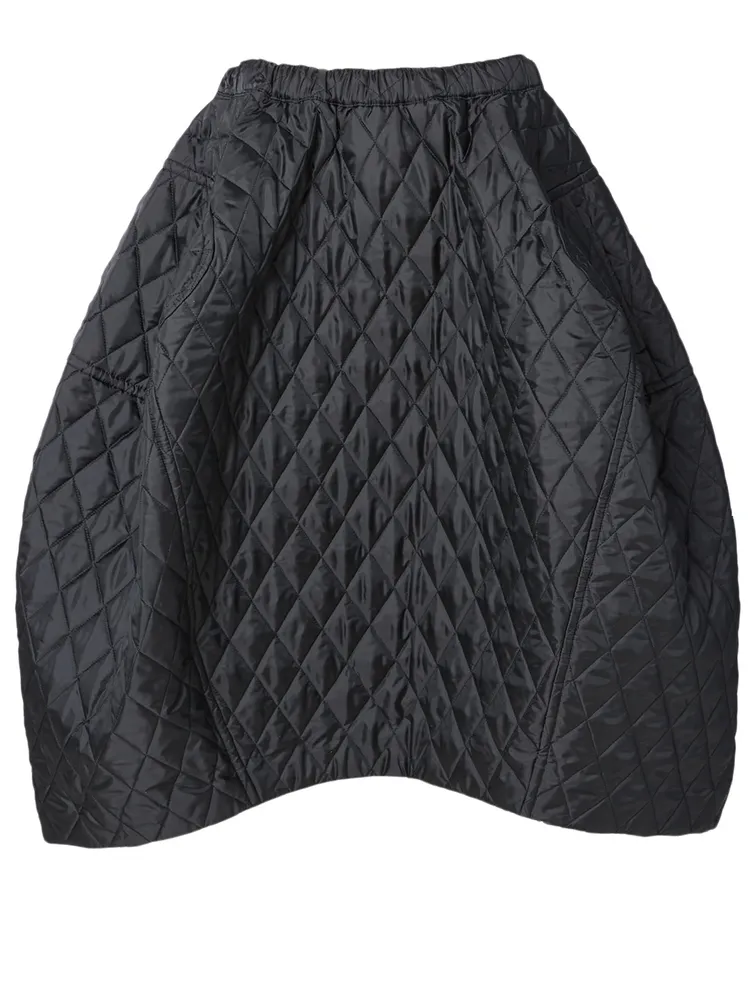 Quilted Skirt With Padding