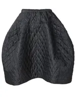 Quilted Skirt With Padding