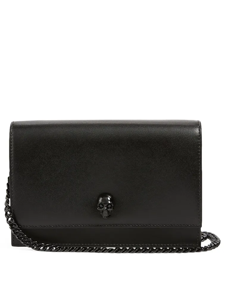 Small Leather Skull Bag