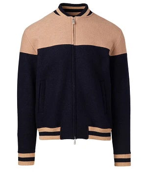 Wool Bomber Jacket