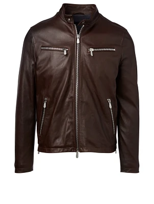 Leather Biker Jacket
