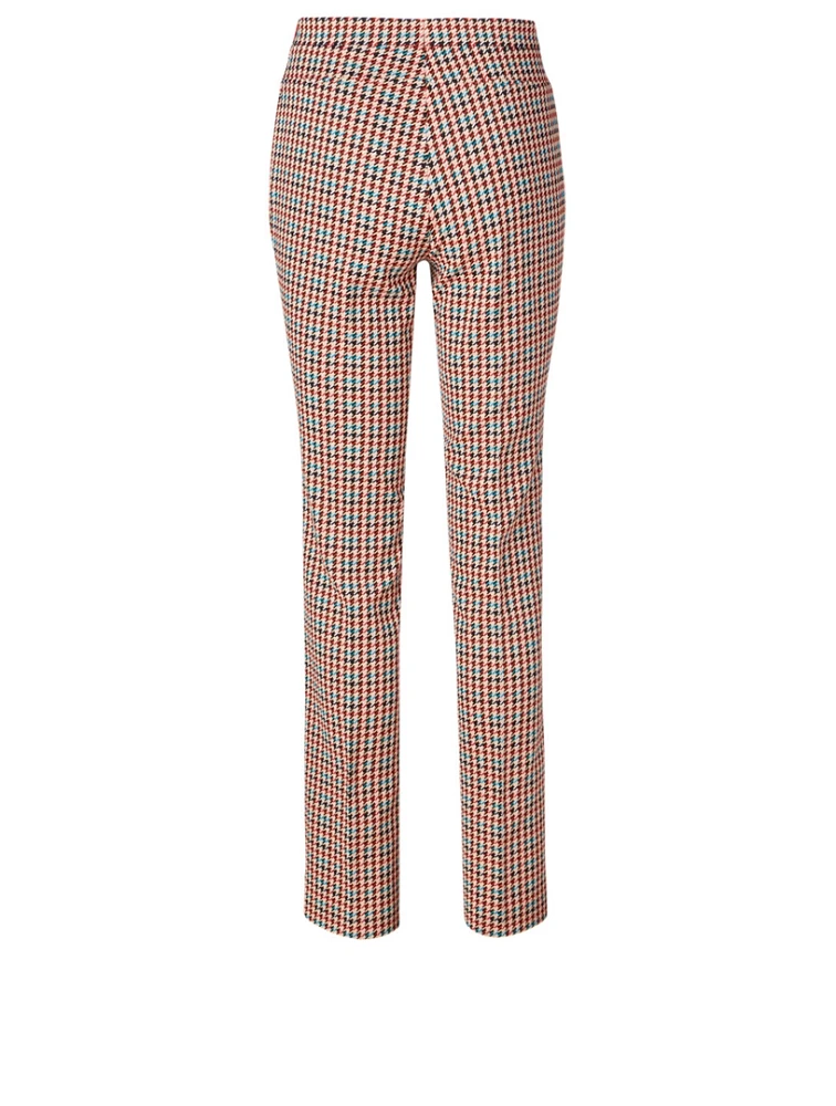 Francoise Pants Houndstooth Print