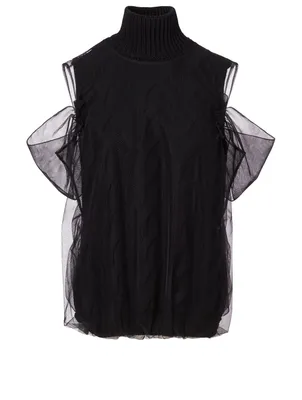 Wool Sleeveless Top
