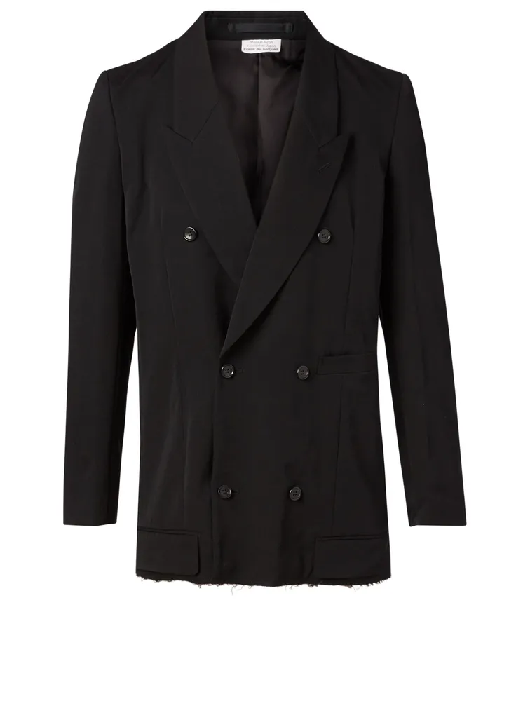 Wool Double-Breasted Jacket