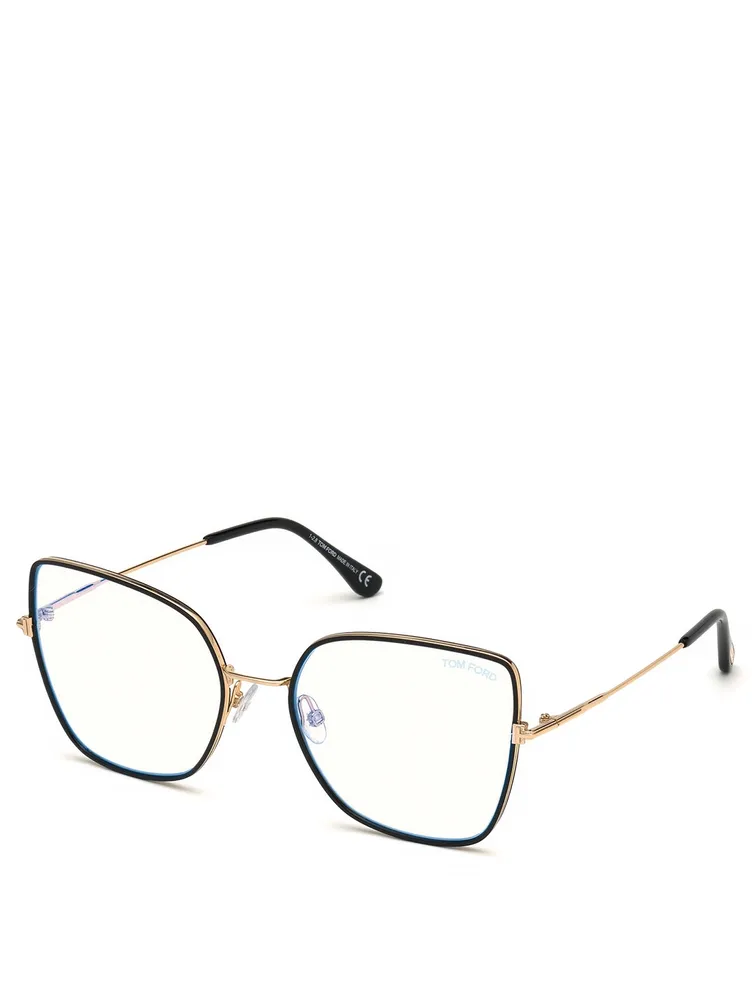 Butterfly Optical Glasses With Blue Block Lenses