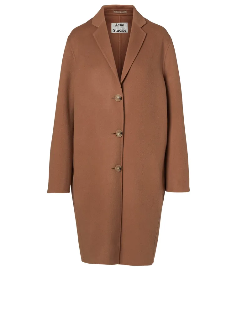 Wool And Cashmere Long Coat