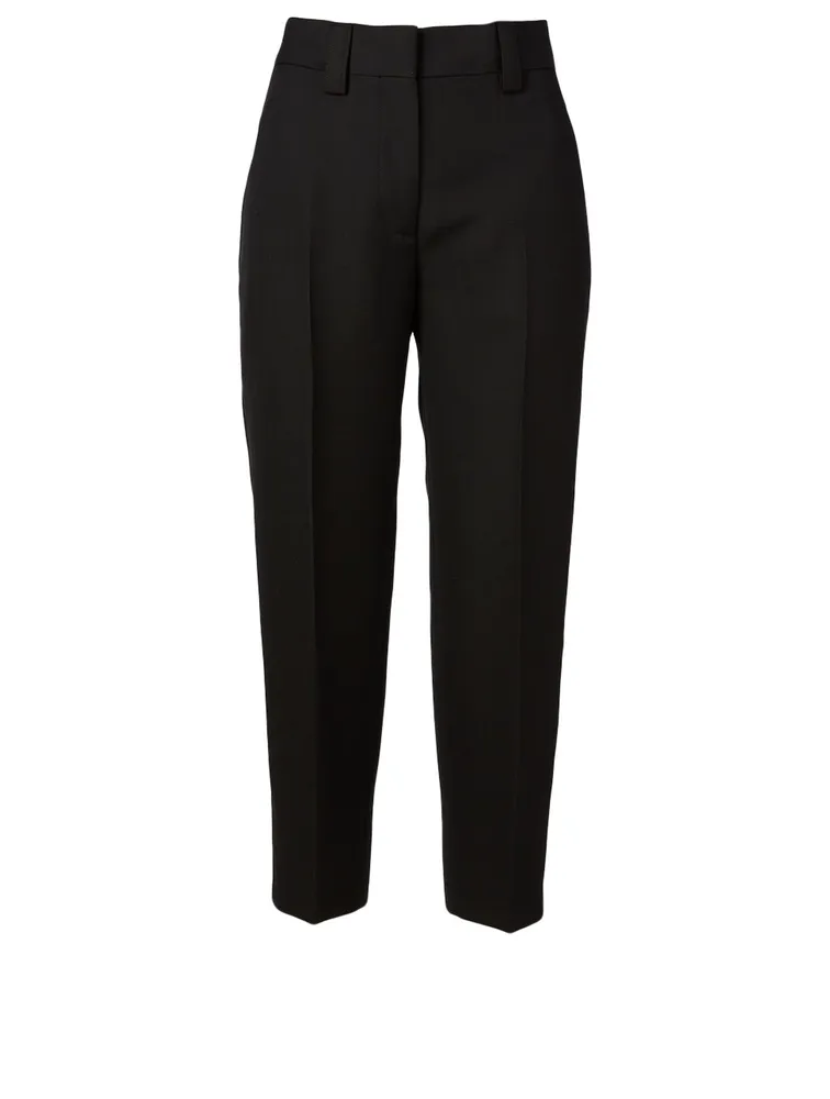 Wool-Blend Dress Pants