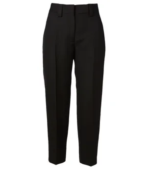 Wool-Blend Dress Pants