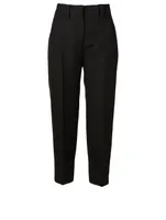 Wool-Blend Dress Pants