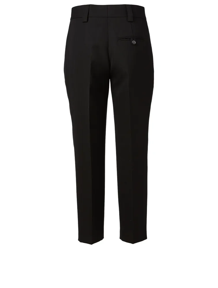 Wool-Blend Dress Pants
