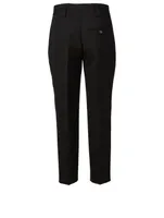 Wool-Blend Dress Pants
