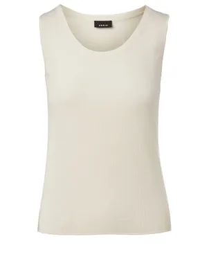 Cashmere And Silk Tank Top