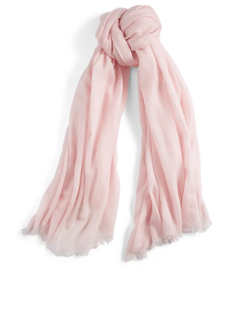 Cashmere And Silk Scarf