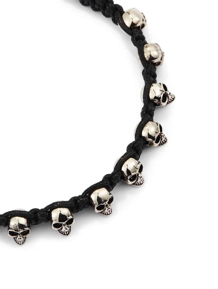 Skull Leather Bracelet