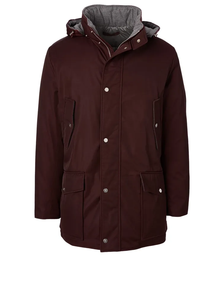 Technical Parka With Hood
