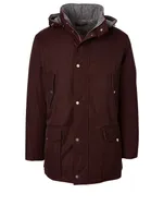 Technical Parka With Hood