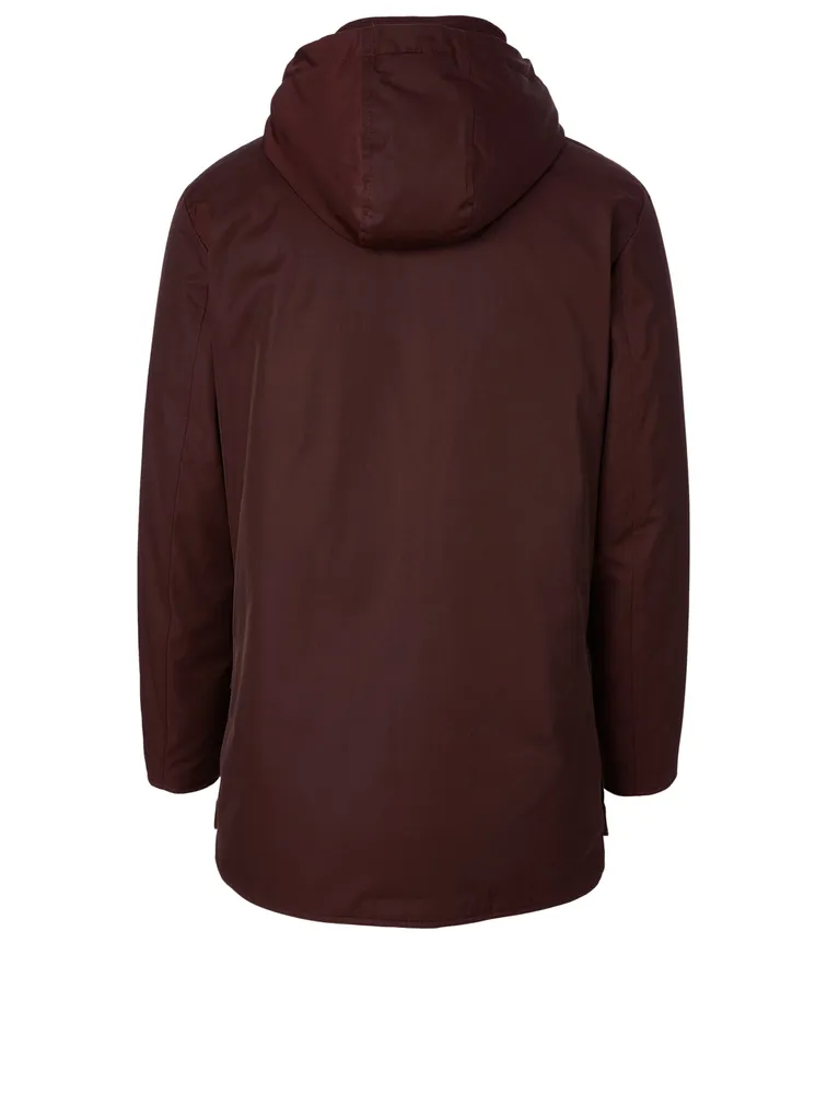 Technical Parka With Hood
