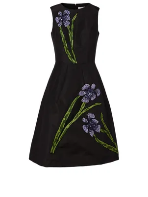 Silk Sleeveless Dress