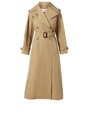 Double-Breasted Trench Coat