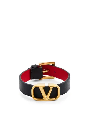 VLOGO Leather Bracelet